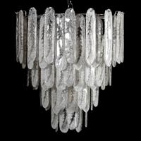 Tiered Murano Chandelier, Manner of Vistosi - Sold for $1,062 on 02-06-2021 (Lot 538).jpg